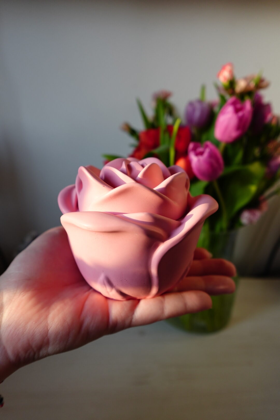 Róża różowa 🌸
